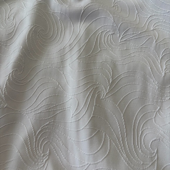 Nike V-Neck Jacquard One Piece Swimsuit NWT size Medium White Bathing Suit - Picture 5 of 15